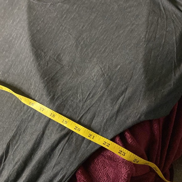 NWT Choker Tee in Charcoal,Semi Sheer and Longline Tee Top - Picture 6 of 9